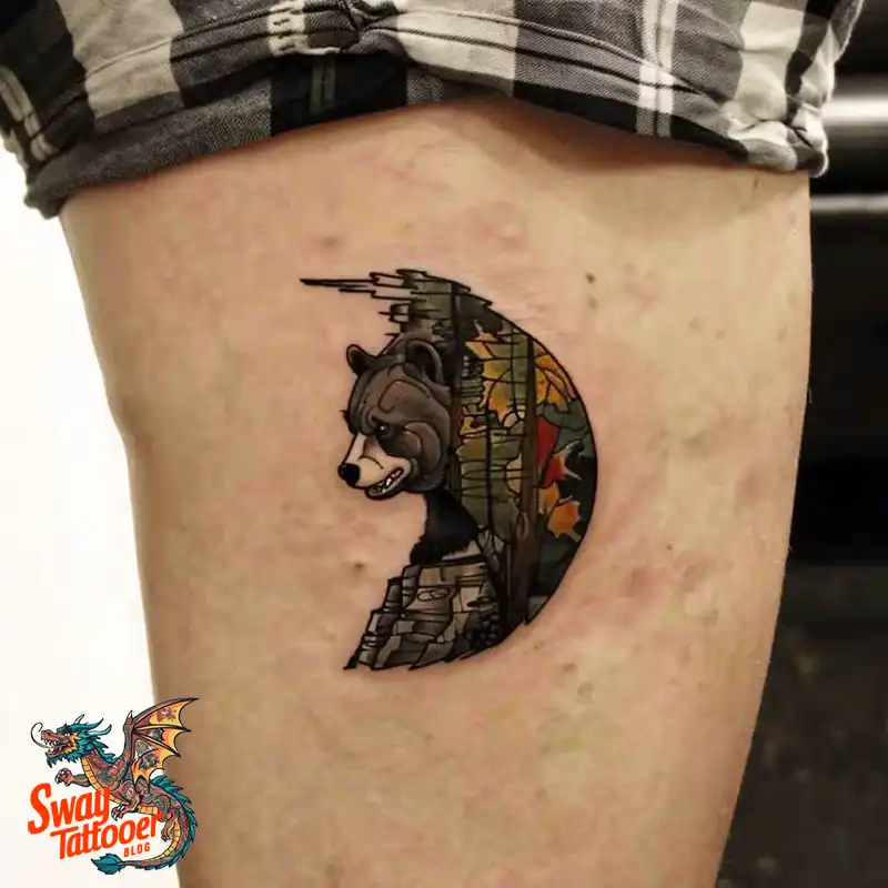 Bear Tattoos: Unleash Your Wild Side with Stunning Ink! 29 Bear Tattoo