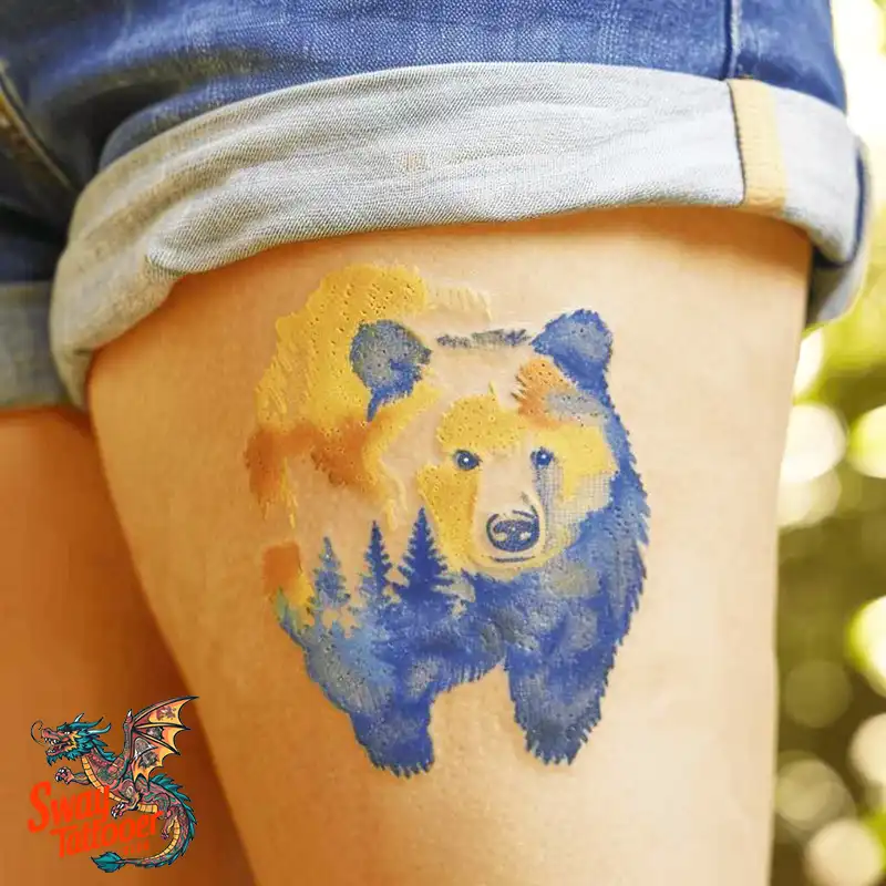Bear Tattoos: Unleash Your Wild Side with Stunning Ink! 30 Bear Tattoo