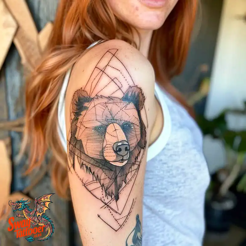 Bear Tattoos: Unleash Your Wild Side with Stunning Ink! 3 Bear Tattoo