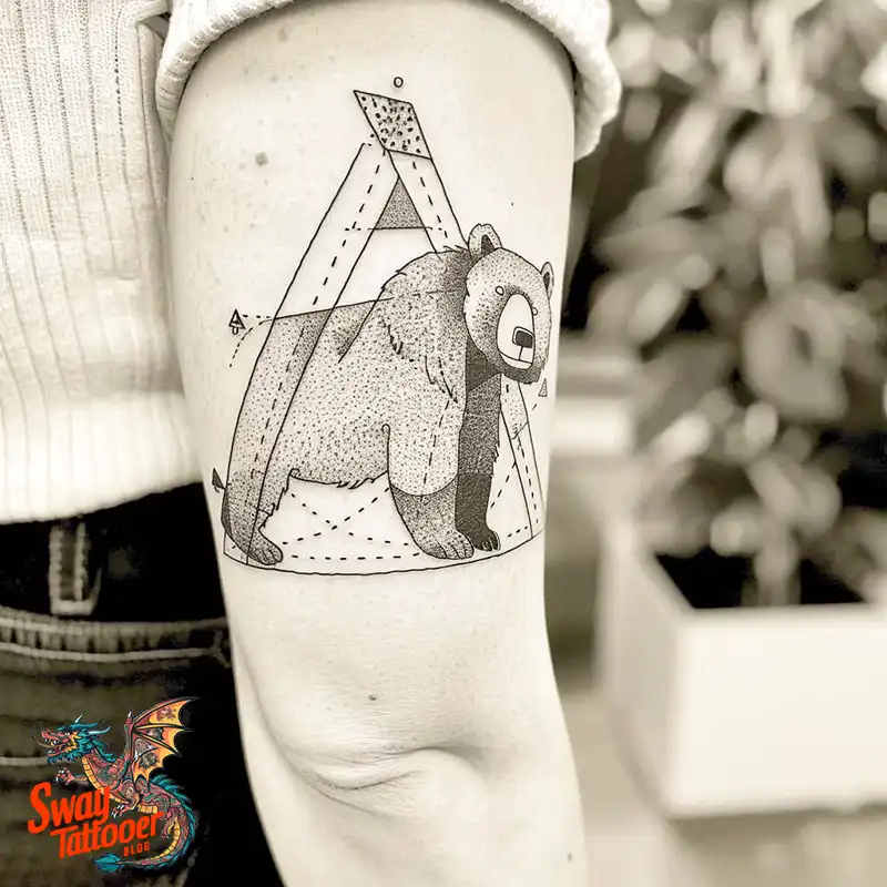 Bear Tattoos: Unleash Your Wild Side with Stunning Ink! 22 Bear Tattoo