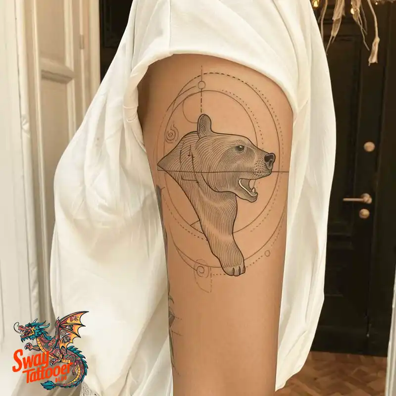 Bear Tattoos: Unleash Your Wild Side with Stunning Ink! 23 Bear Tattoo