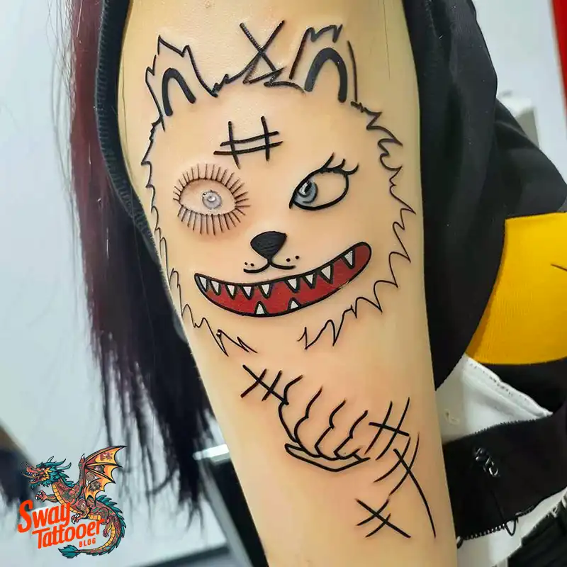 Abstract Bear Tattoos: Unleashing Wild Creativity on Skin 26 Bear Tattoo