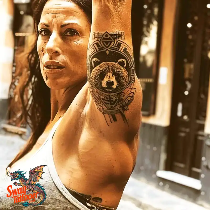 Bear Tattoos: Unleash Your Wild Side with Stunning Ink! 33 Bear Tattoo
