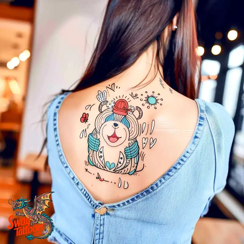 Abstract Bear Tattoos: Unleashing Wild Creativity on Skin 73 Bear Tattoo