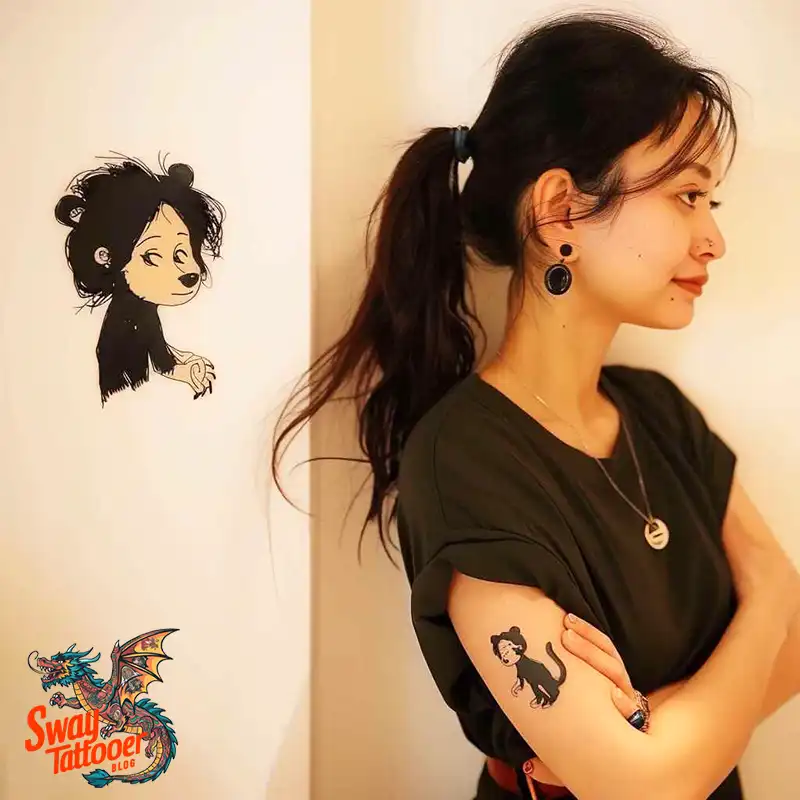 Abstract Bear Tattoos: Unleashing Wild Creativity on Skin 72 Bear Tattoo