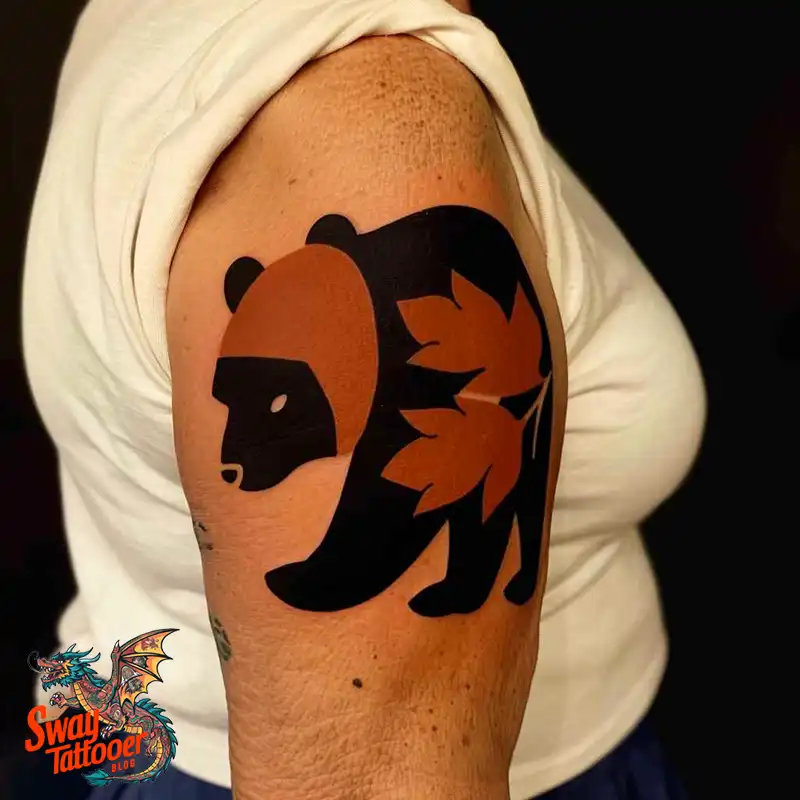 Abstract Bear Tattoos: Unleashing Wild Creativity on Skin 63 Bear Tattoo