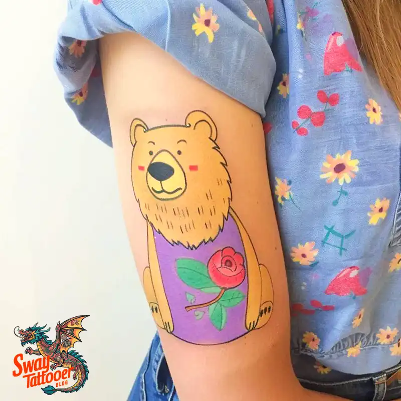 Bear Tattoos: Unleash Your Wild Side with Stunning Ink! 42 Bear Tattoo
