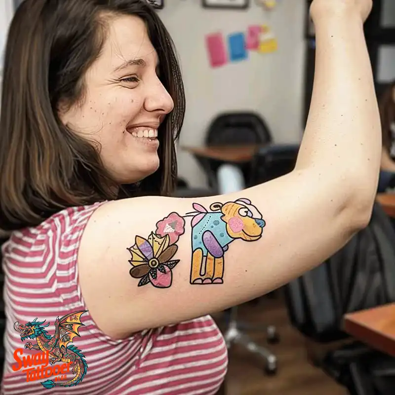 Abstract Bear Tattoos: Unleashing Wild Creativity on Skin 55 abstract bear 85