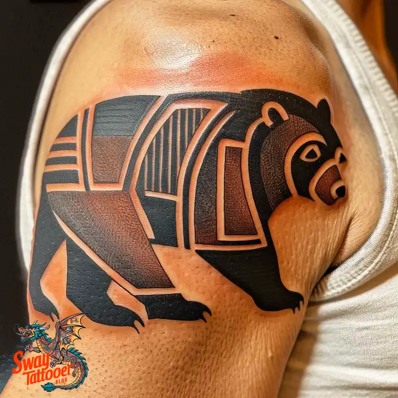 Bear Tattoos: Unleash Your Wild Side with Stunning Ink! 11 Bear Tattoo