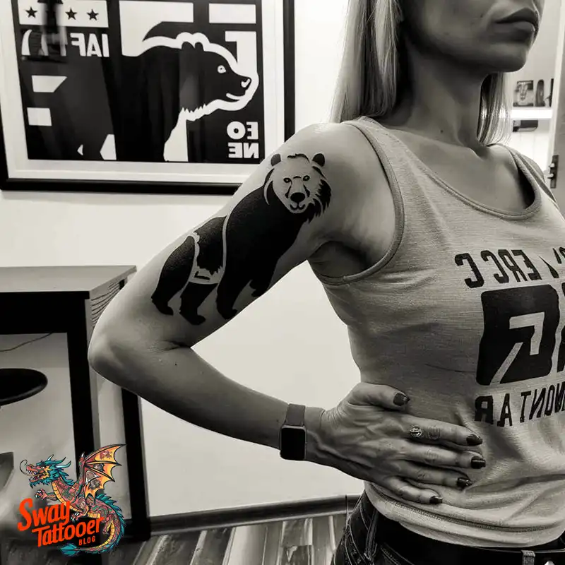 Bear Tattoos: Unleash Your Wild Side with Stunning Ink! 46 Bear Tattoo
