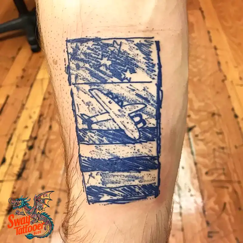 Air Force Tattoos: Celebrating Service with Inked Pride 91 air force tattoo