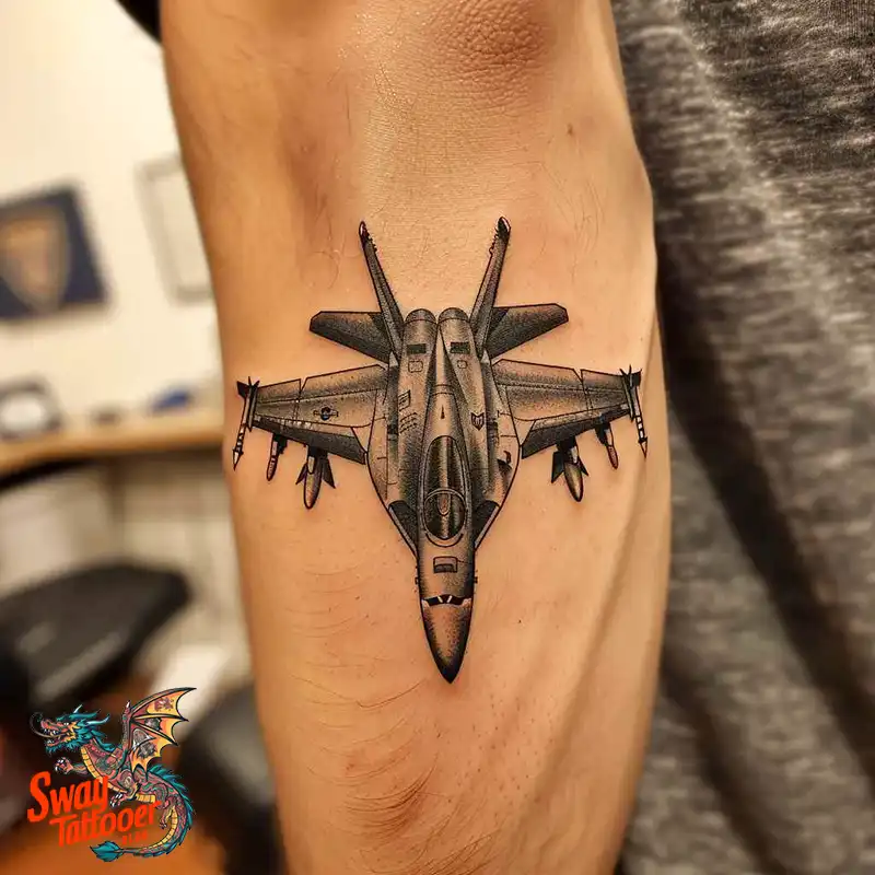 Air Force Tattoos: Celebrating Service with Inked Pride 10 air force tattoo