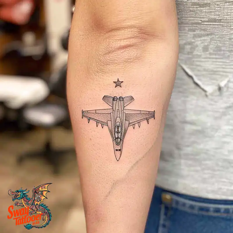 Air Force Tattoos: Celebrating Service with Inked Pride 9 air force tattoo
