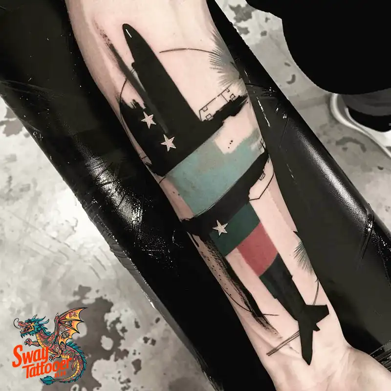 Air Force Tattoos: Celebrating Service with Inked Pride 100 air force tattoo