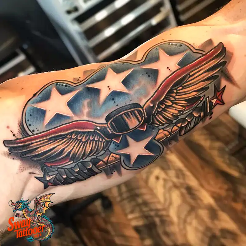 Air Force Tattoos: Celebrating Service with Inked Pride 44 air force tattoo
