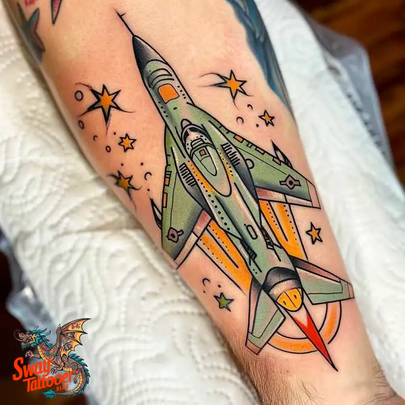 Air Force Tattoos: Celebrating Service with Inked Pride 16 air force tattoo