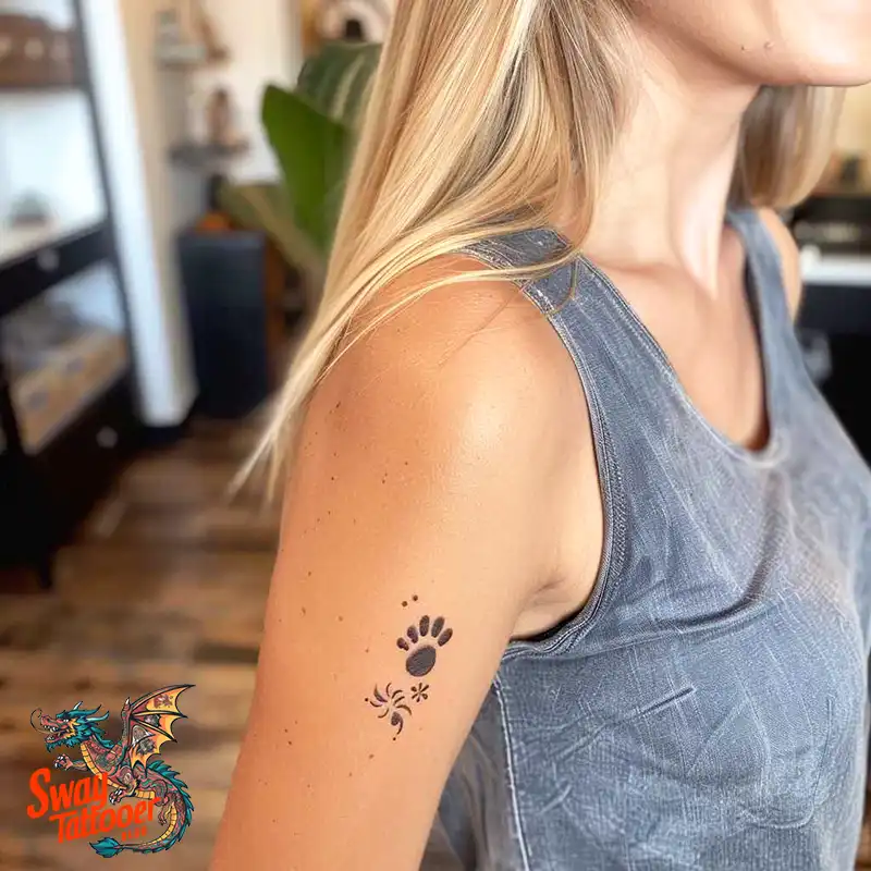 Baby Footprint Tattoos: Cherish Every Step in Ink Forever 56 baby footprint tattoo