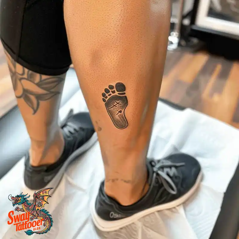 Baby Footprint Tattoos: Cherish Every Step in Ink Forever 52 baby footprint tattoo