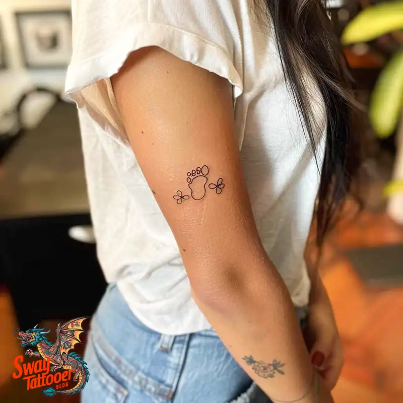 Baby Footprint Tattoos: Cherish Every Step in Ink Forever 57 baby footprint tattoo