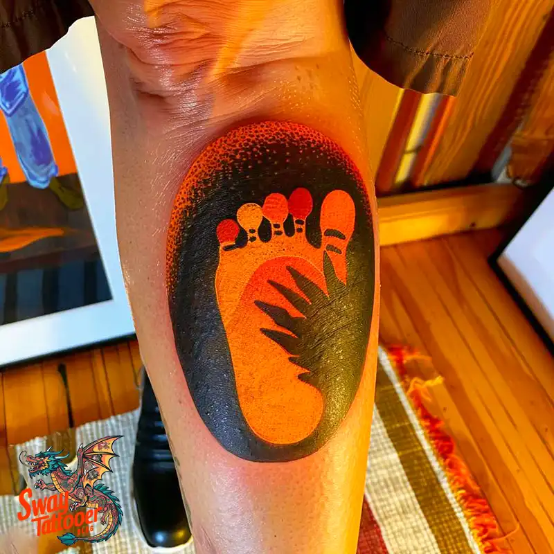 Baby Footprint Tattoos: Cherish Every Step in Ink Forever 41 baby footprint tattoo