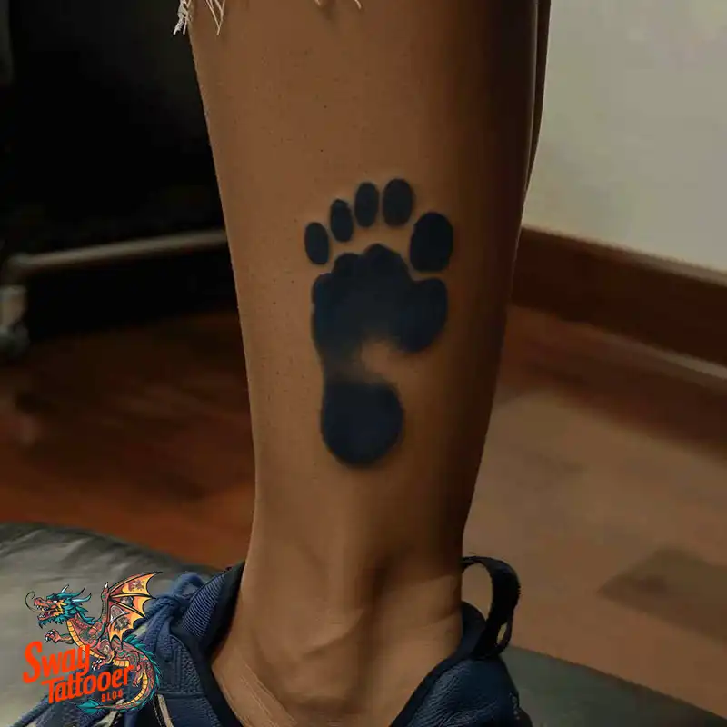 Baby Footprint Tattoos: Cherish Every Step in Ink Forever 43 baby footprint tattoo