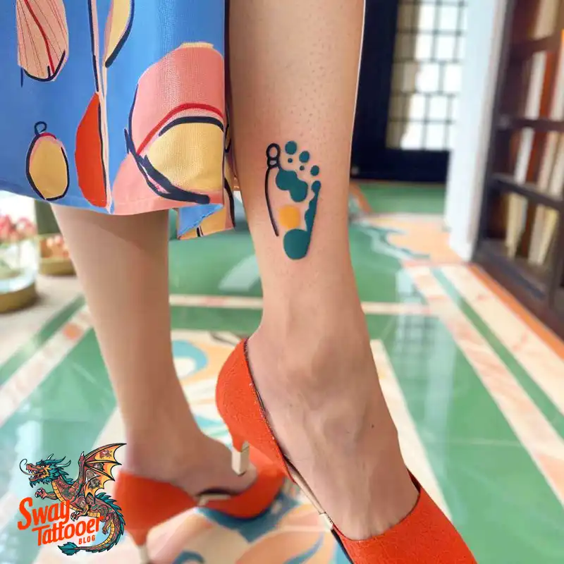 Baby Footprint Tattoos: Cherish Every Step in Ink Forever 44 baby footprint tattoo