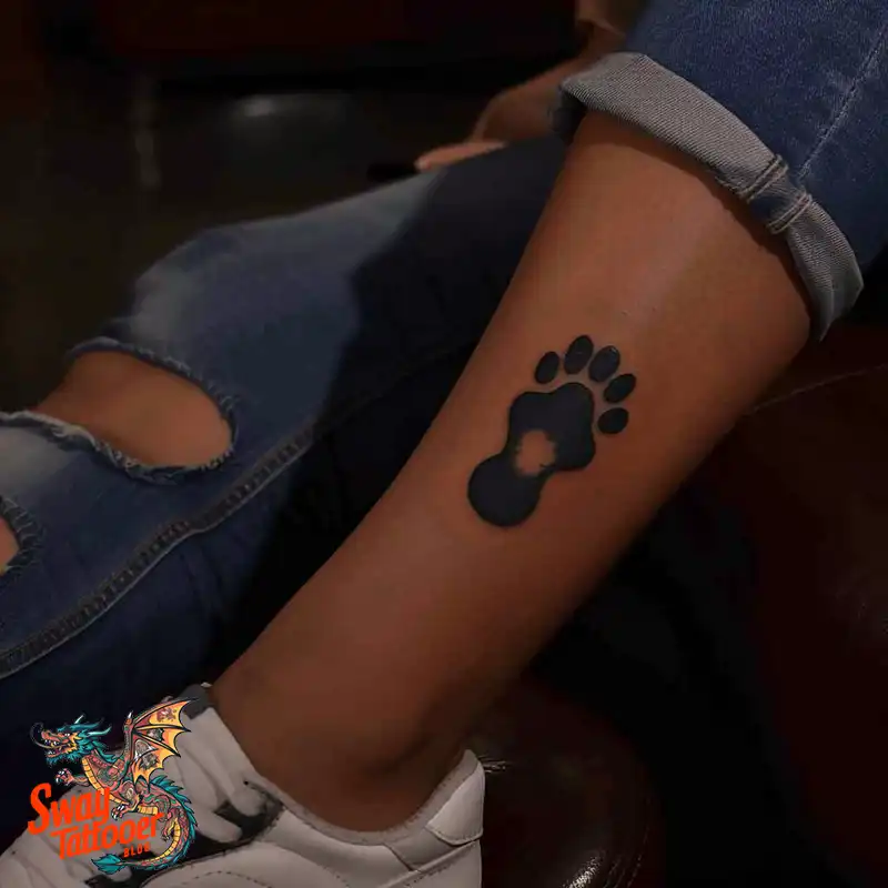 Baby Footprint Tattoos: Cherish Every Step in Ink Forever 45 baby footprint tattoo