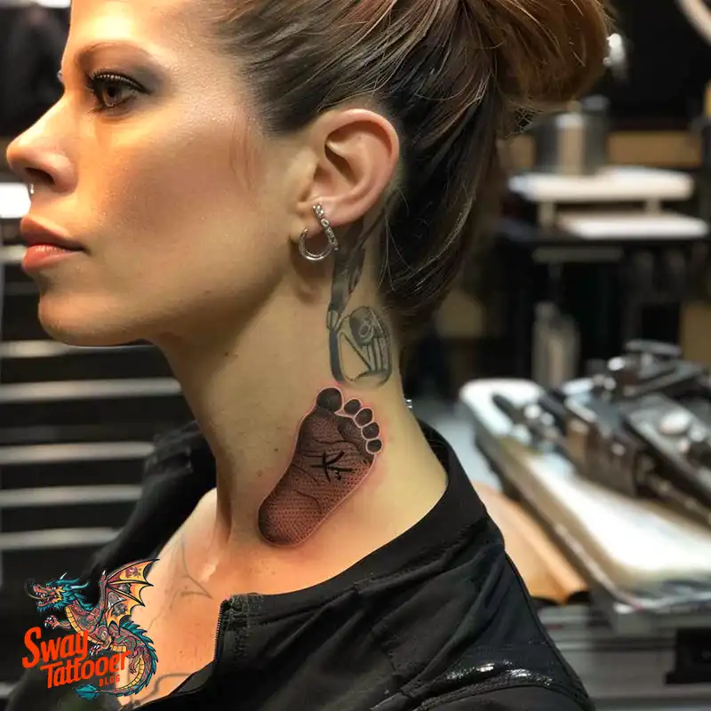 Baby Footprint Tattoos: Cherish Every Step in Ink Forever 36 baby footprint tattoo