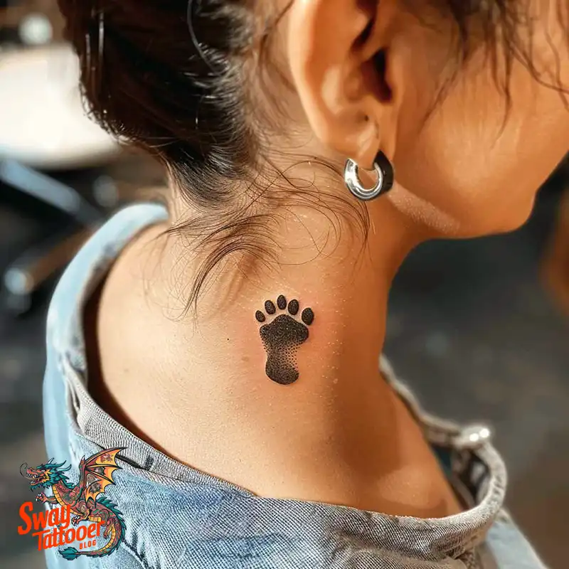 Baby Footprint Tattoos: Cherish Every Step in Ink Forever 33 baby footprint tattoo