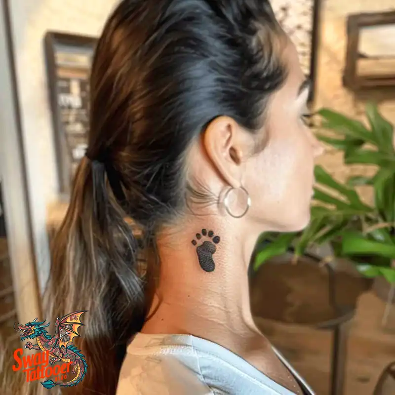 Baby Footprint Tattoos: Cherish Every Step in Ink Forever 32 baby footprint tattoo