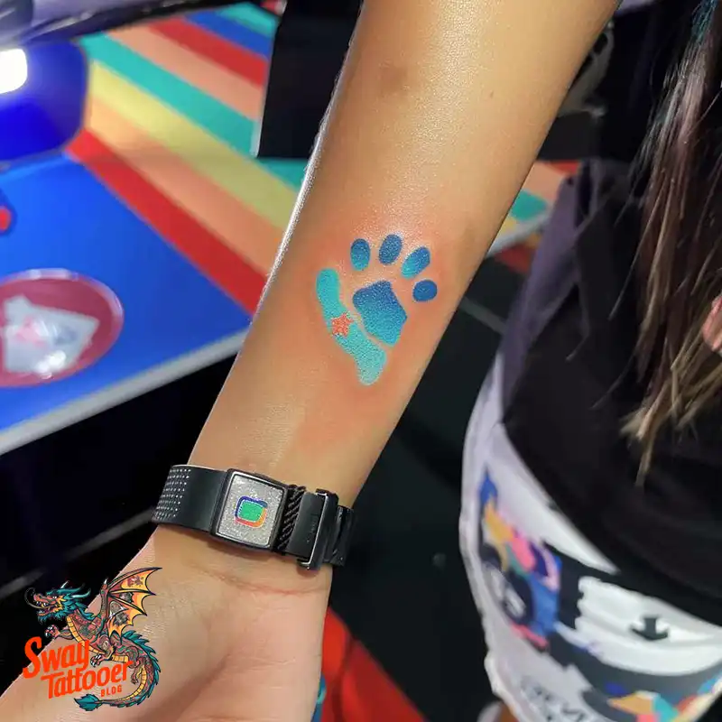 Baby Footprint Tattoos: Cherish Every Step in Ink Forever 19 baby footprint tattoo