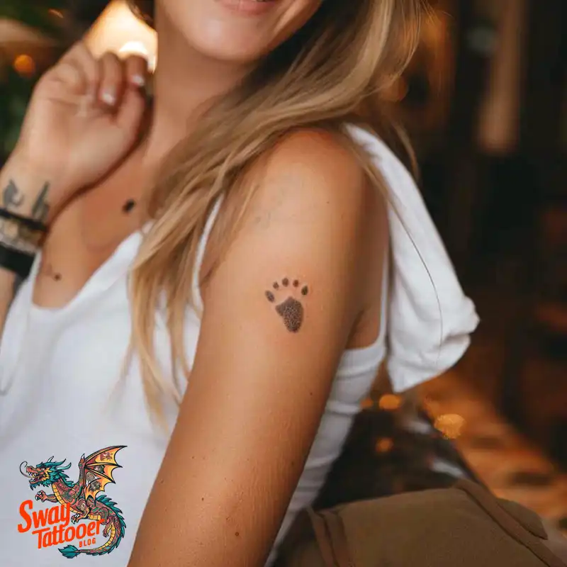 Baby Footprint Tattoos: Cherish Every Step in Ink Forever 61 baby footprint tattoo
