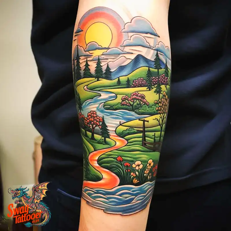 Golf Tattoos: Show Your Passion on the Greens and Your Skin! 28 golf tattoo