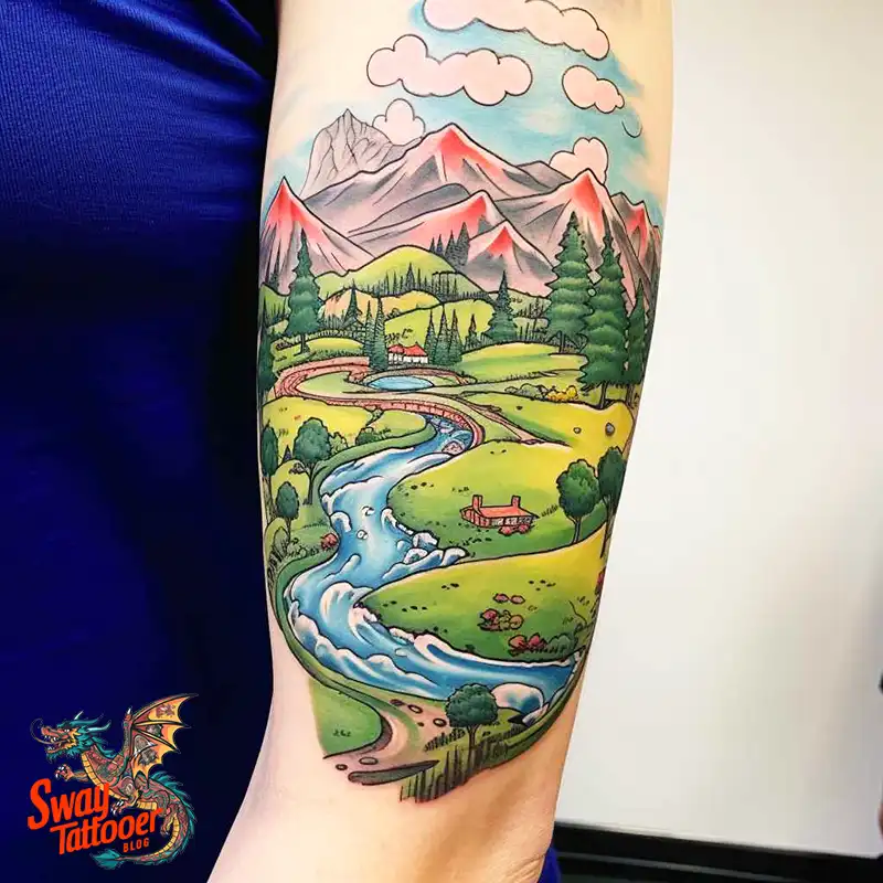 Golf Tattoos: Show Your Passion on the Greens and Your Skin! 20 golf tattoo