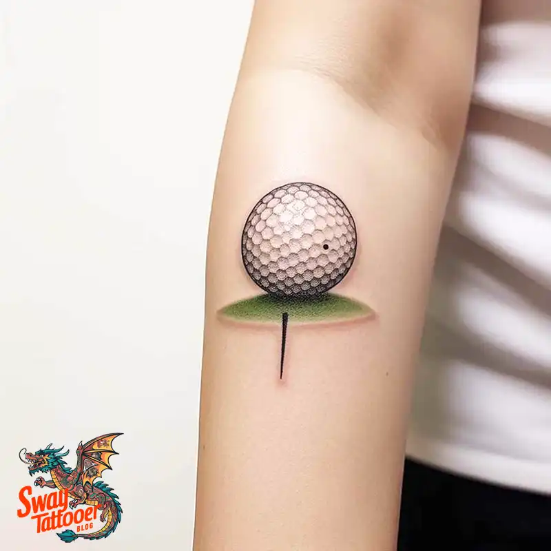 Golf Tattoos: Show Your Passion on the Greens and Your Skin! 5 golf tattoo