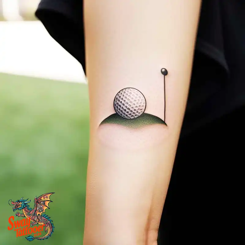 Golf Tattoos: Show Your Passion on the Greens and Your Skin! 3 golf tattoo