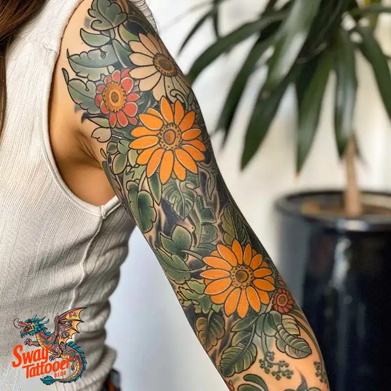 100 Daisy Tattoo Designs: Floral Artistry Ideas 77 daisy flower tattoo