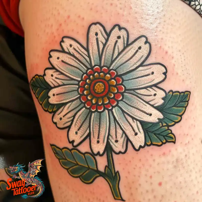 100 Daisy Tattoo Designs: Floral Artistry Ideas 88 daisy flower tattoo