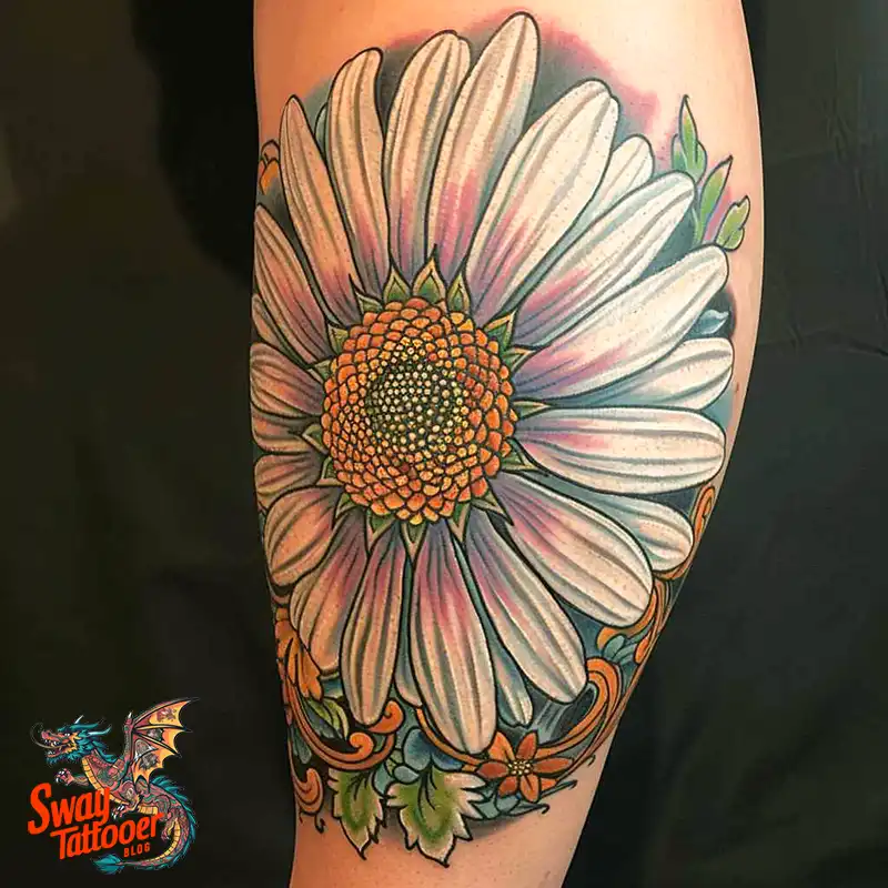 100 Daisy Tattoo Designs: Floral Artistry Ideas 68 daisy flower tattoo