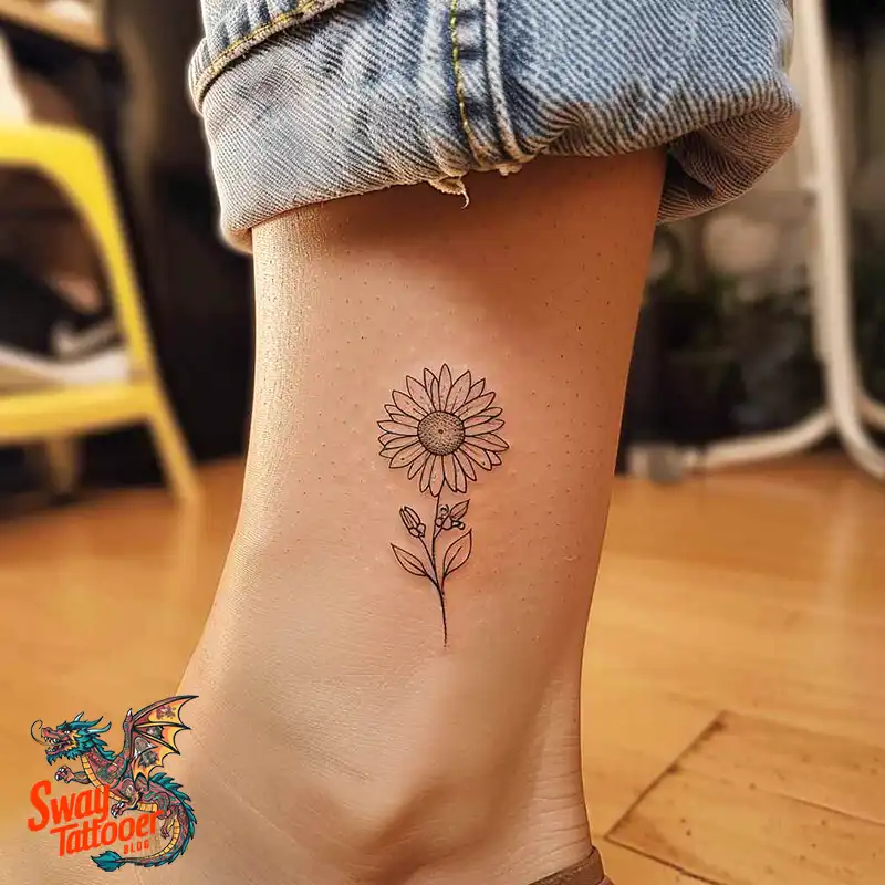 100 Daisy Tattoo Designs: Floral Artistry Ideas 62 daisy flower tattoo