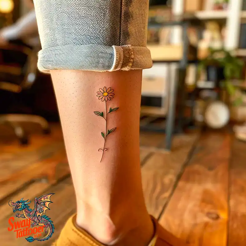 100 Daisy Tattoo Designs: Floral Artistry Ideas 60 daisy flower tattoo