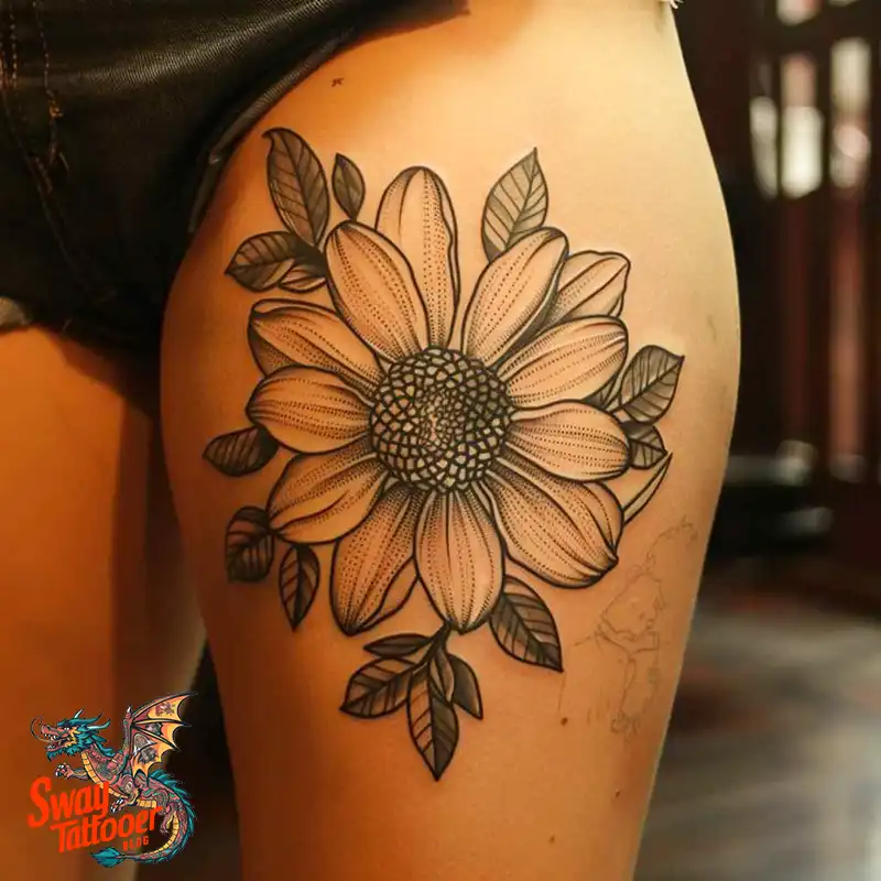 100 Daisy Tattoo Designs: Floral Artistry Ideas 48 daisy flower tattoo