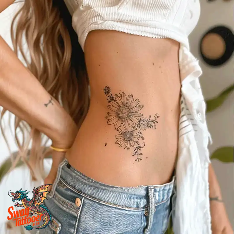 100 Daisy Tattoo Designs: Floral Artistry Ideas 31 daisy flower tattoo