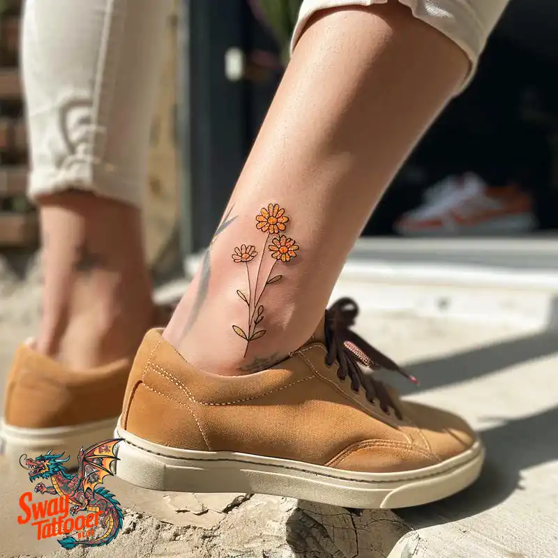 100 Daisy Tattoo Designs: Floral Artistry Ideas 10 daisy flower tattoo