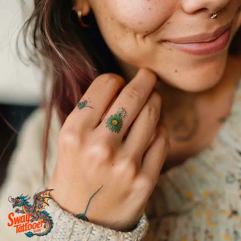 100 Daisy Tattoo Designs: Floral Artistry Ideas 4 daisy flower tattoo