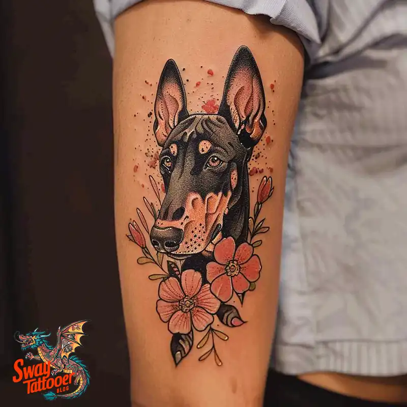 Doberman Tattoo Ideas: Unleashing the Bold Ink Designs 69 doberman tattoo