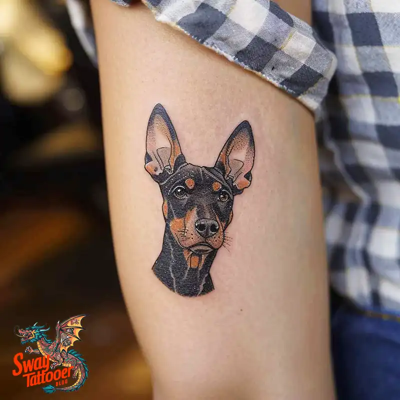 Doberman Tattoo Ideas: Unleashing the Bold Ink Designs 65 doberman tattoo