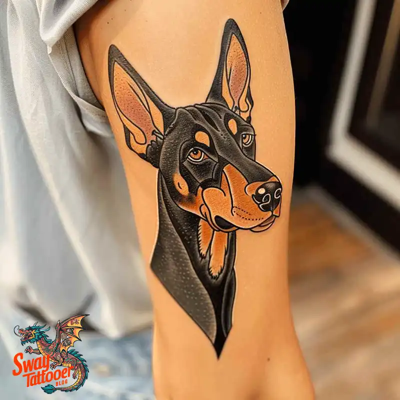 Doberman Tattoo Ideas: Unleashing the Bold Ink Designs 52 doberman tattoo
