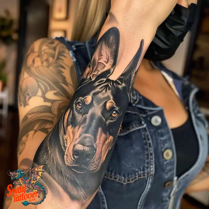 Doberman Tattoo Ideas: Unleashing the Bold Ink Designs 51 doberman tattoo