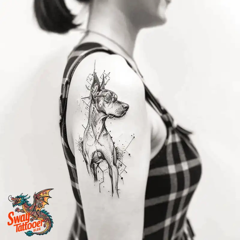 Doberman Tattoo Ideas: Unleashing the Bold Ink Designs 50 doberman tattoo
